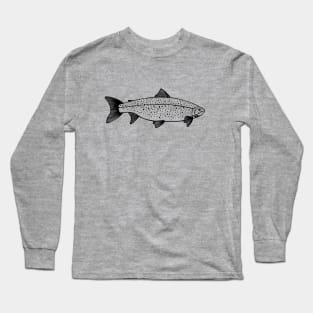 Landlocked Salmon - Ouananiche Salmon - fish design Long Sleeve T-Shirt